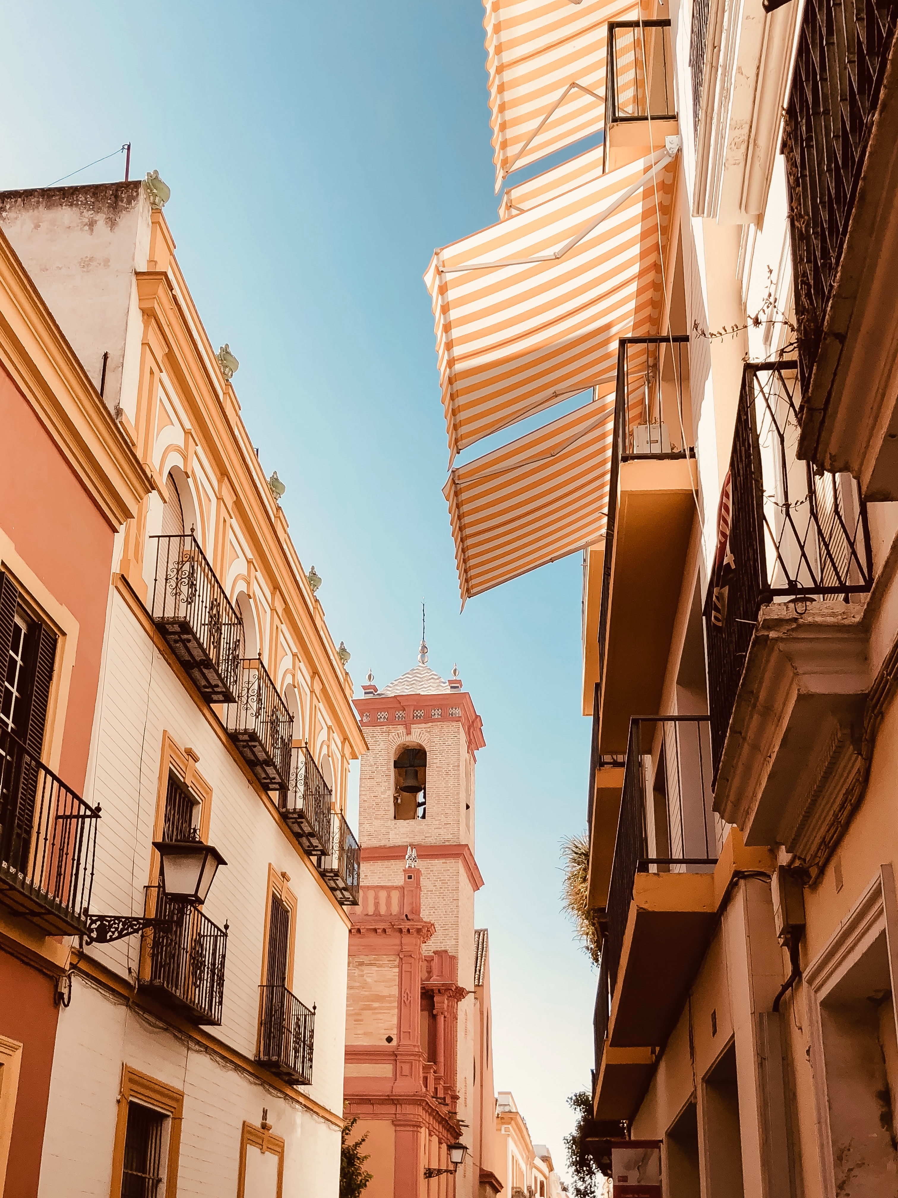 Buildings in Seville, Spain.